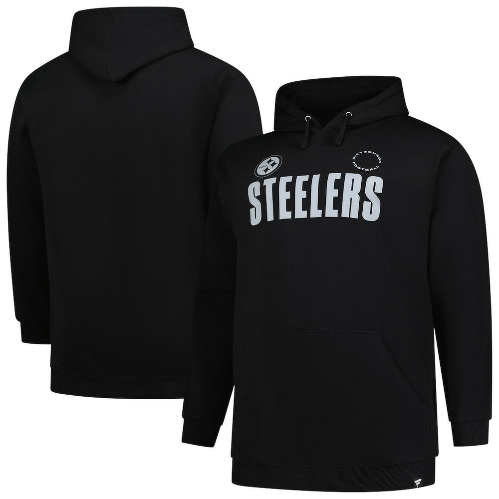 Pittsburgh Steelers Big & Tall Chip Shot Hoodie - Black cheap