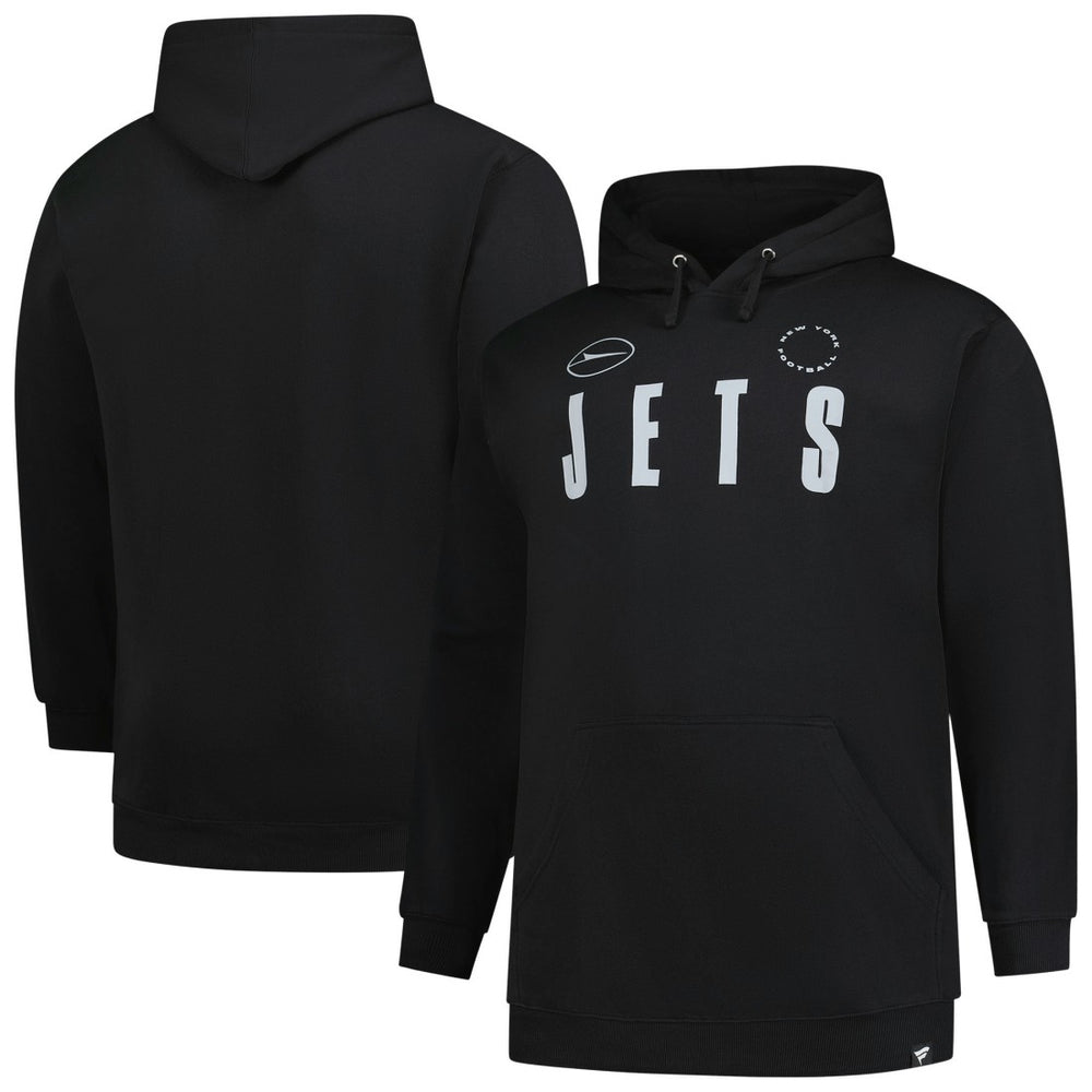 New York Jets Big & Tall Chip Shot Hoodie - Black outlet