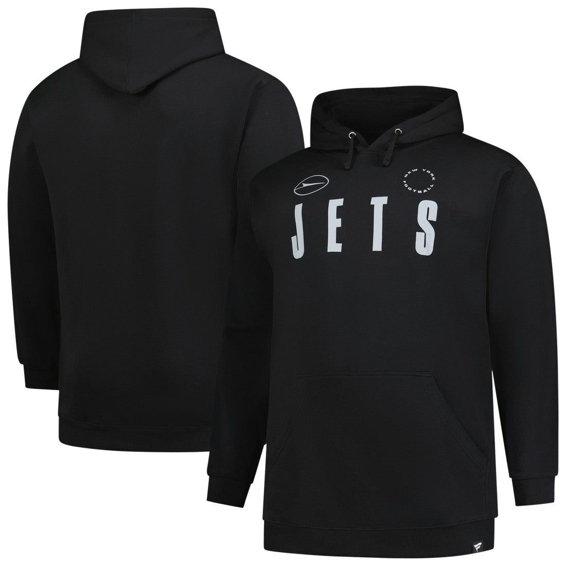 New York Jets Big & Tall Chip Shot Hoodie - Black outlet