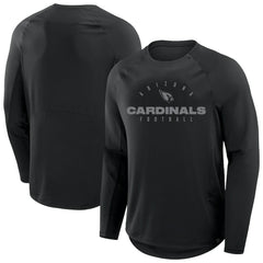 Arizona Cardinals Big & Tall Coverage Scheme Long Sleeve T-Shirt - Black on sale