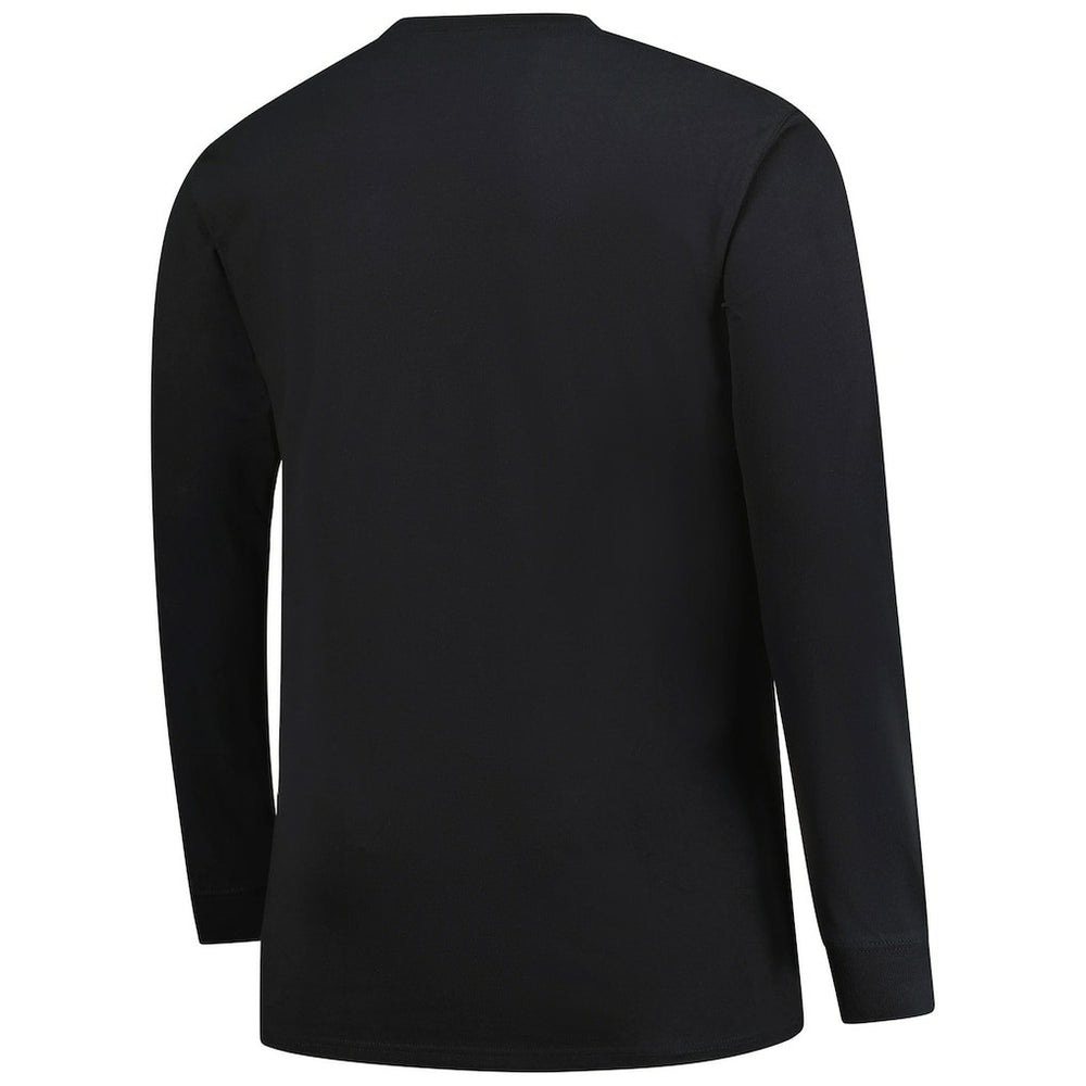 Los Angeles Chargers Big & Tall Coverage Scheme Long Sleeve T-Shirt - Black outlet