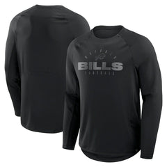Buffalo Bills Big & Tall Coverage Scheme Long Sleeve T-Shirt - Black cheap