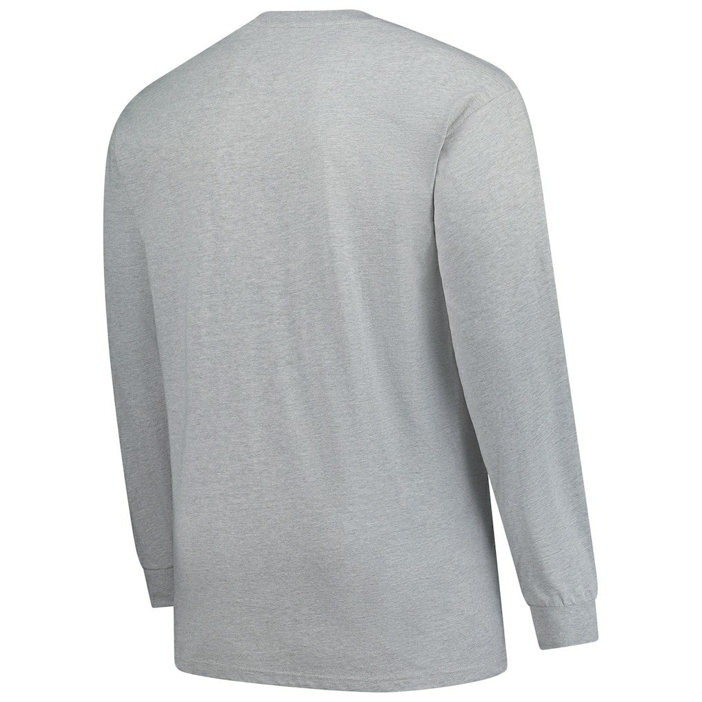 Indianapolis Colts Big & Tall Clock Management Legacy Long Sleeve T-Shirt - Heather Gray online