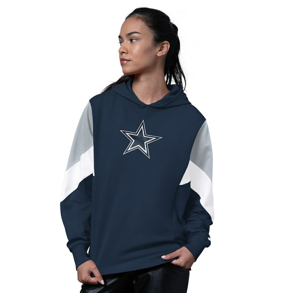 Dallas Cowboys Starter Women's Scrimmage Hoodie - Navy sale