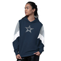 Dallas Cowboys Starter Women's Scrimmage Hoodie - Navy sale