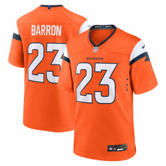 Jahdae Barron Denver Broncos 2025 NFL Draft First Round Pick Game Jersey - Orange outlet