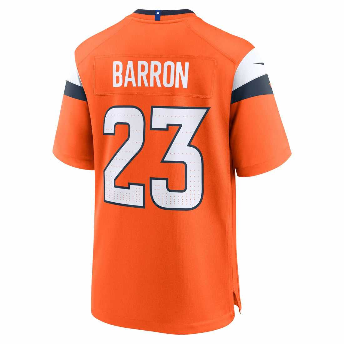 Jahdae Barron Denver Broncos 2025 NFL Draft First Round Pick Game Jersey - Orange outlet