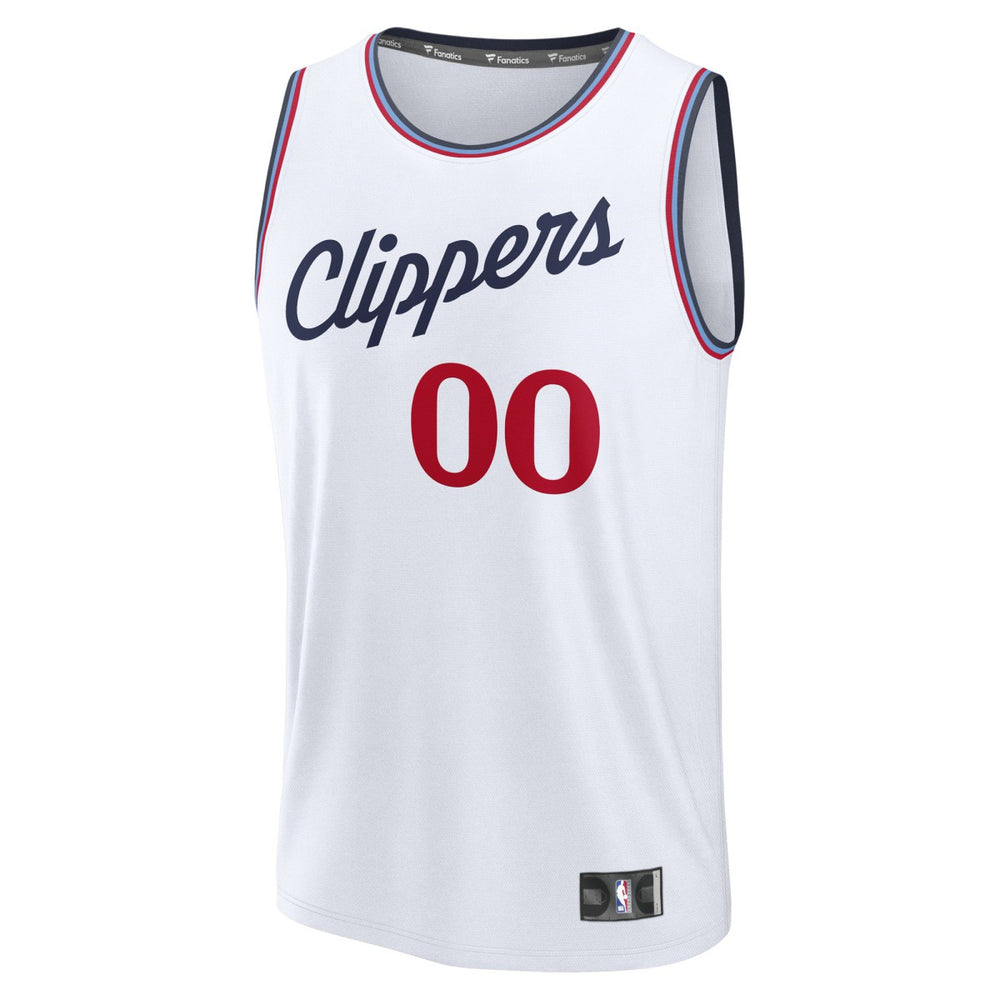 LA Clippers Fast Break Custom Jersey - Association Edition - White online