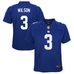 Russell Wilson New York Giants Youth Game Jersey - Royal for sale