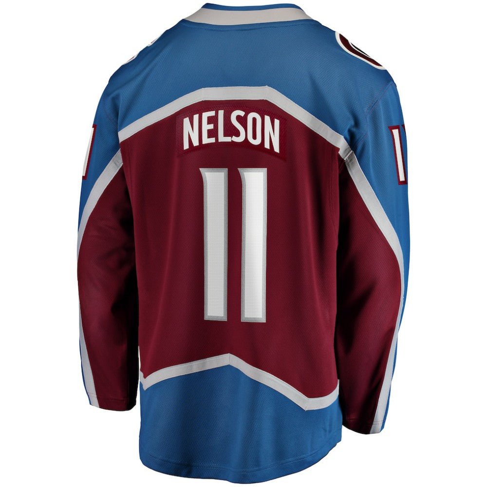 Brock Nelson Colorado Avalanche Fanatics Home Breakaway Jersey - Burgundy Jerseys