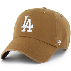 Los Angeles Dodgers Carhartt x Clean Up Adjustable Hat Brown