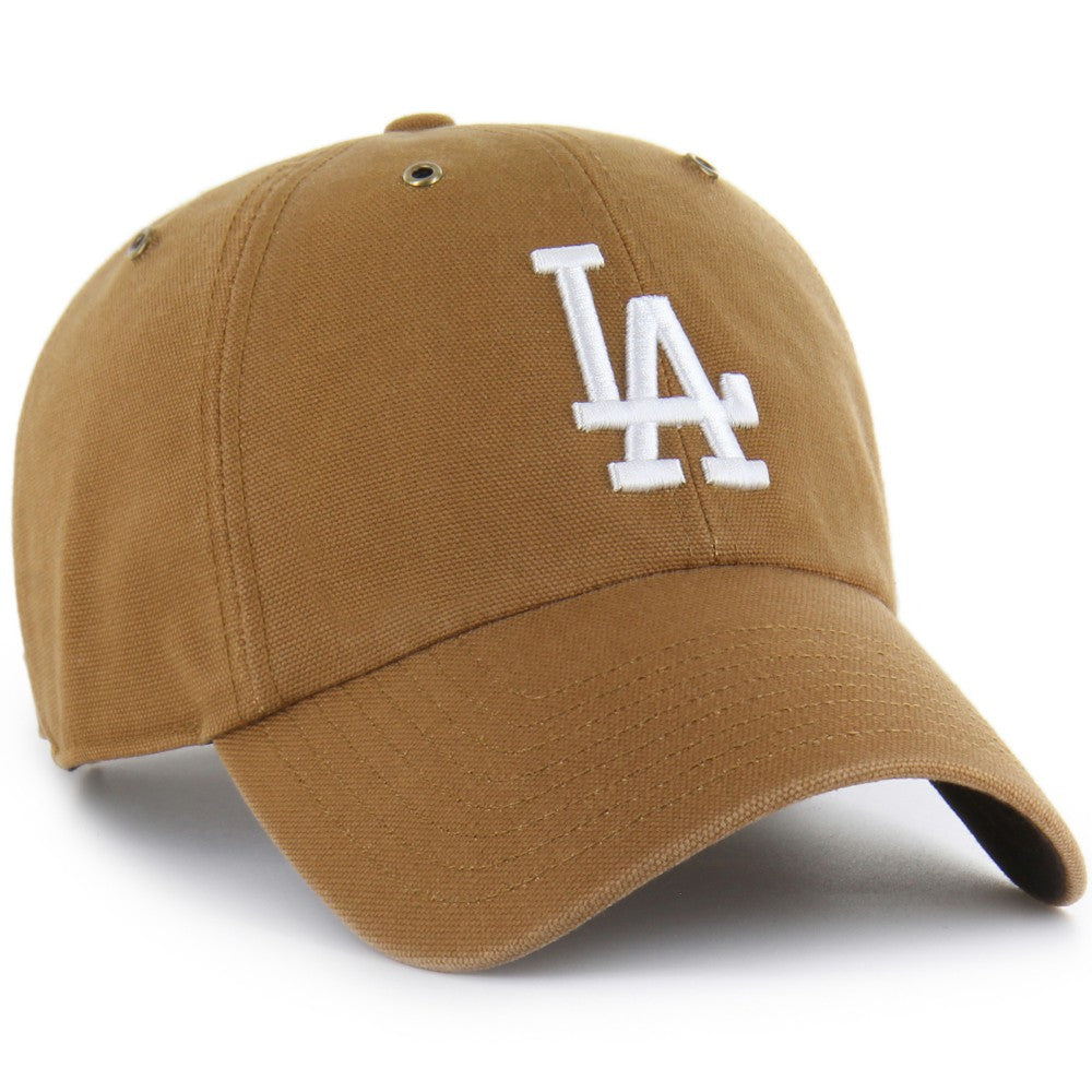 Los Angeles Dodgers Carhartt x Clean Up Adjustable Hat Brown