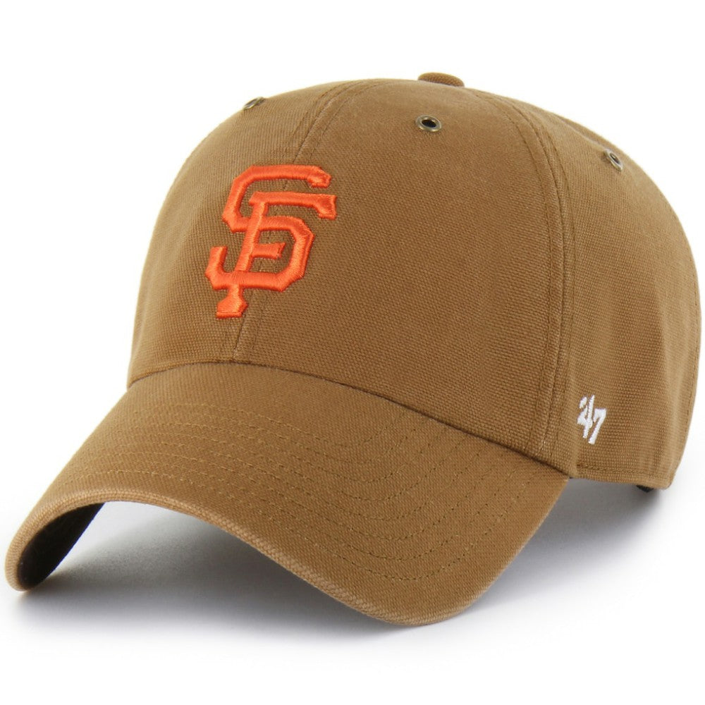San Francisco Giants Carhartt x Clean Up Adjustable Hat Brown