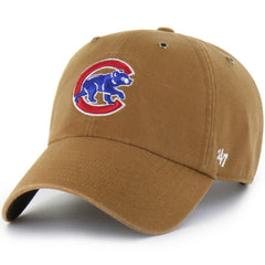 Chicago Cubs Carhartt x Clean Up Adjustable Hat Brown