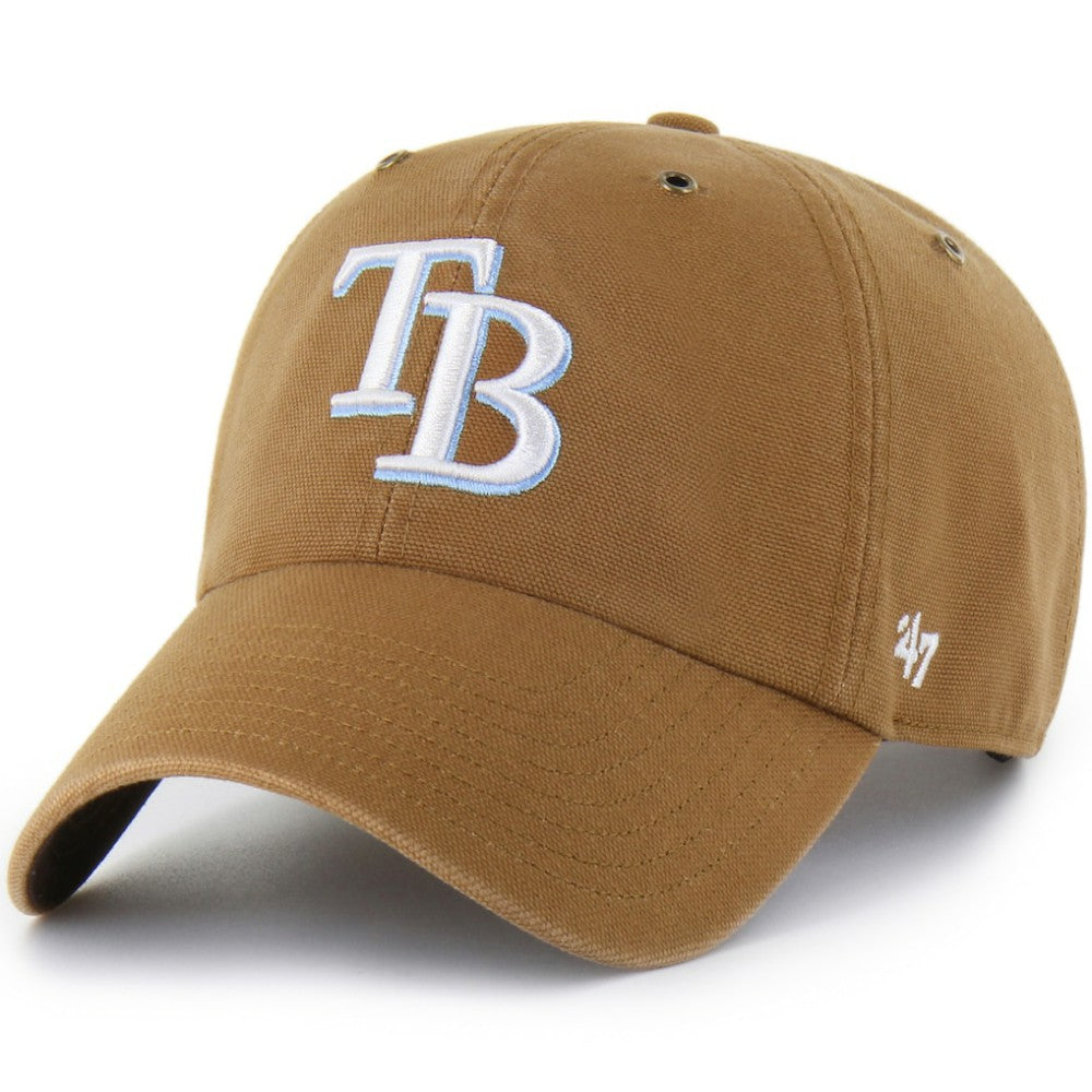 Tampa Bay Rays Carhartt x Clean Up Adjustable Hat Brown