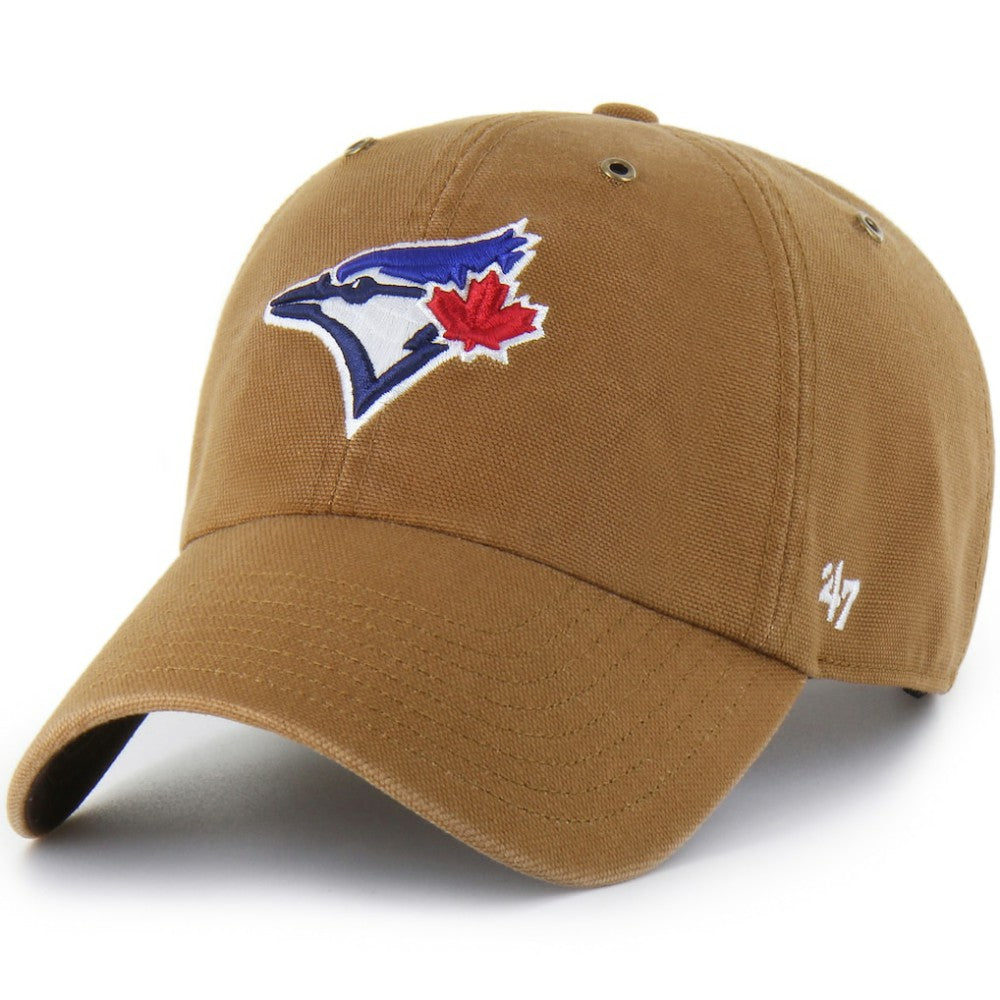 Toronto Blue Jays Carhartt x Clean Up Adjustable Hat Brown