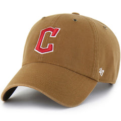 Cleveland Guardians Carhartt x Clean Up Adjustable Hat Brown
