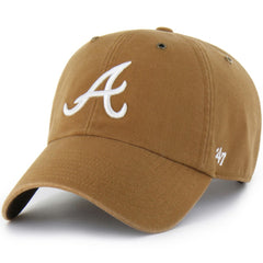 Atlanta Braves Carhartt x Clean Up Adjustable Hat Brown