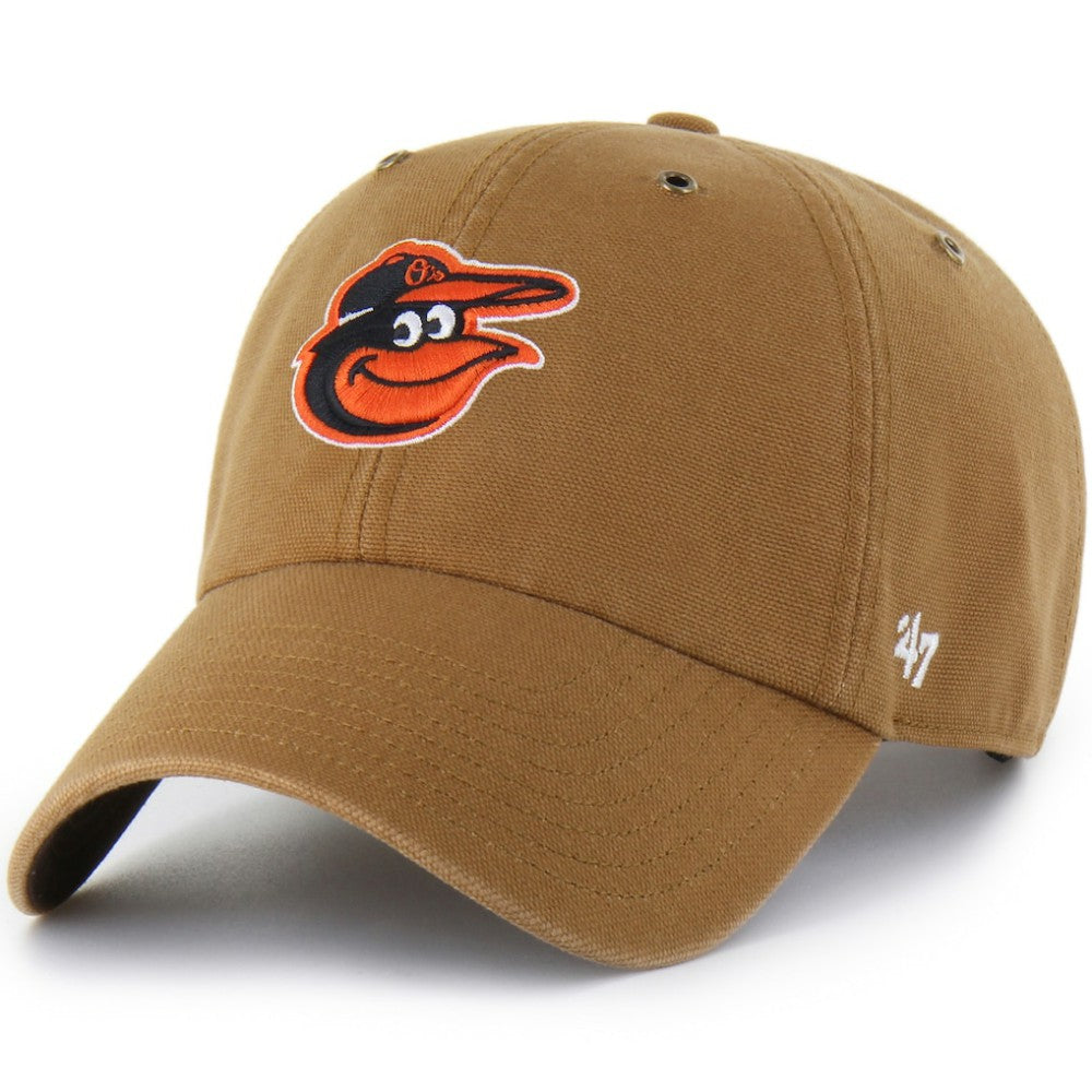 Baltimore Orioles Carhartt x Clean Up Adjustable Hat Brown