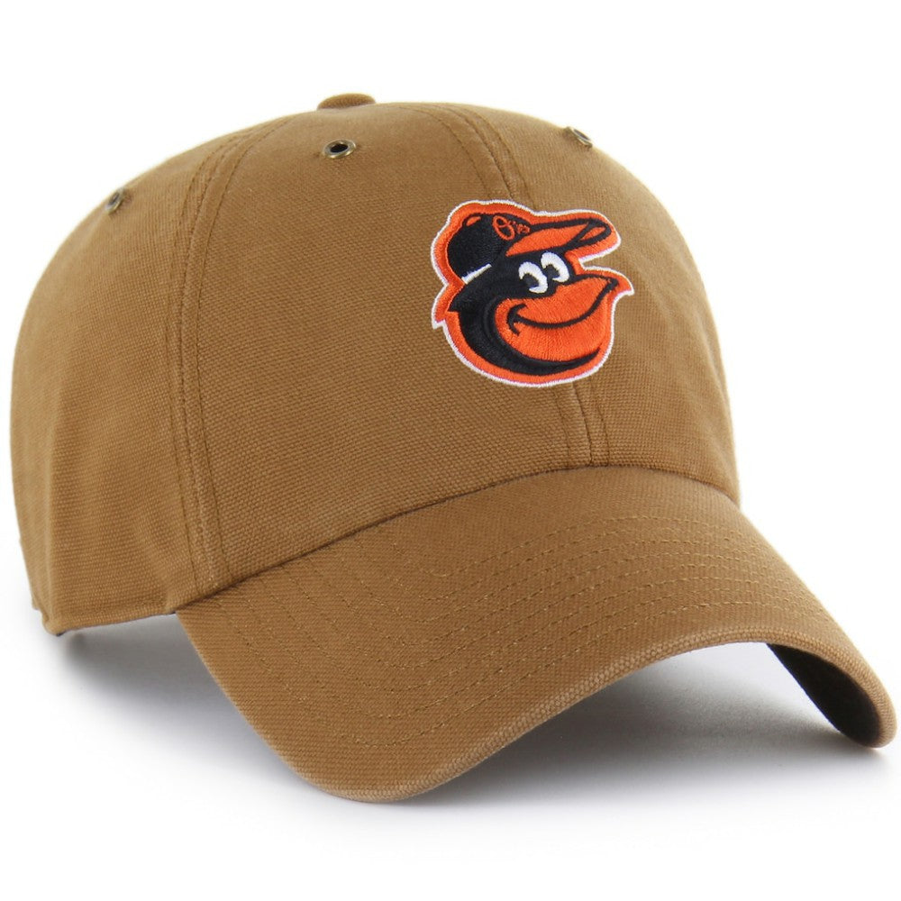 Baltimore Orioles Carhartt x Clean Up Adjustable Hat Brown