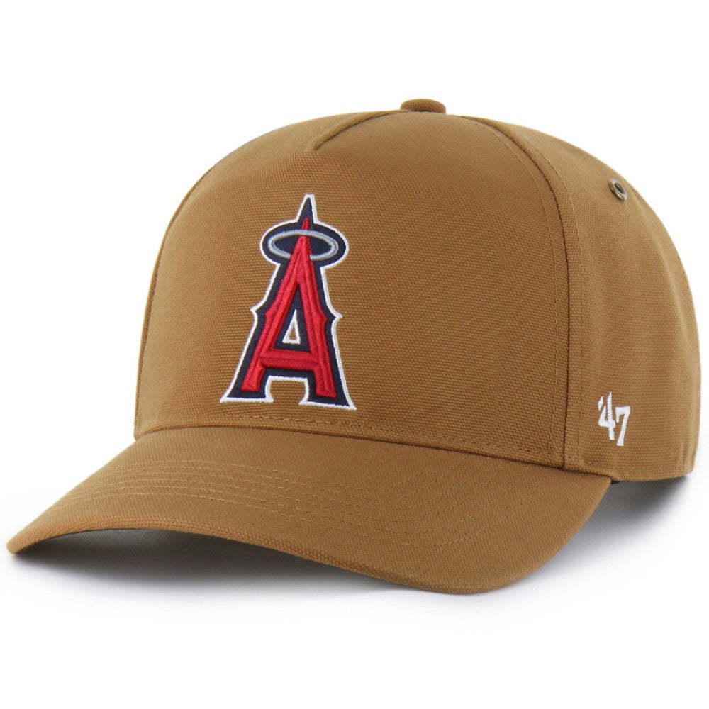 Los Angeles Angels Carhartt x Hitch Adjustable Hat Brown