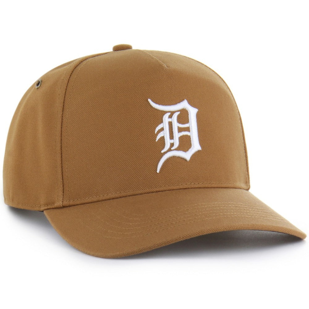 Detroit Tigers Carhartt x Hitch Adjustable Hat Brown