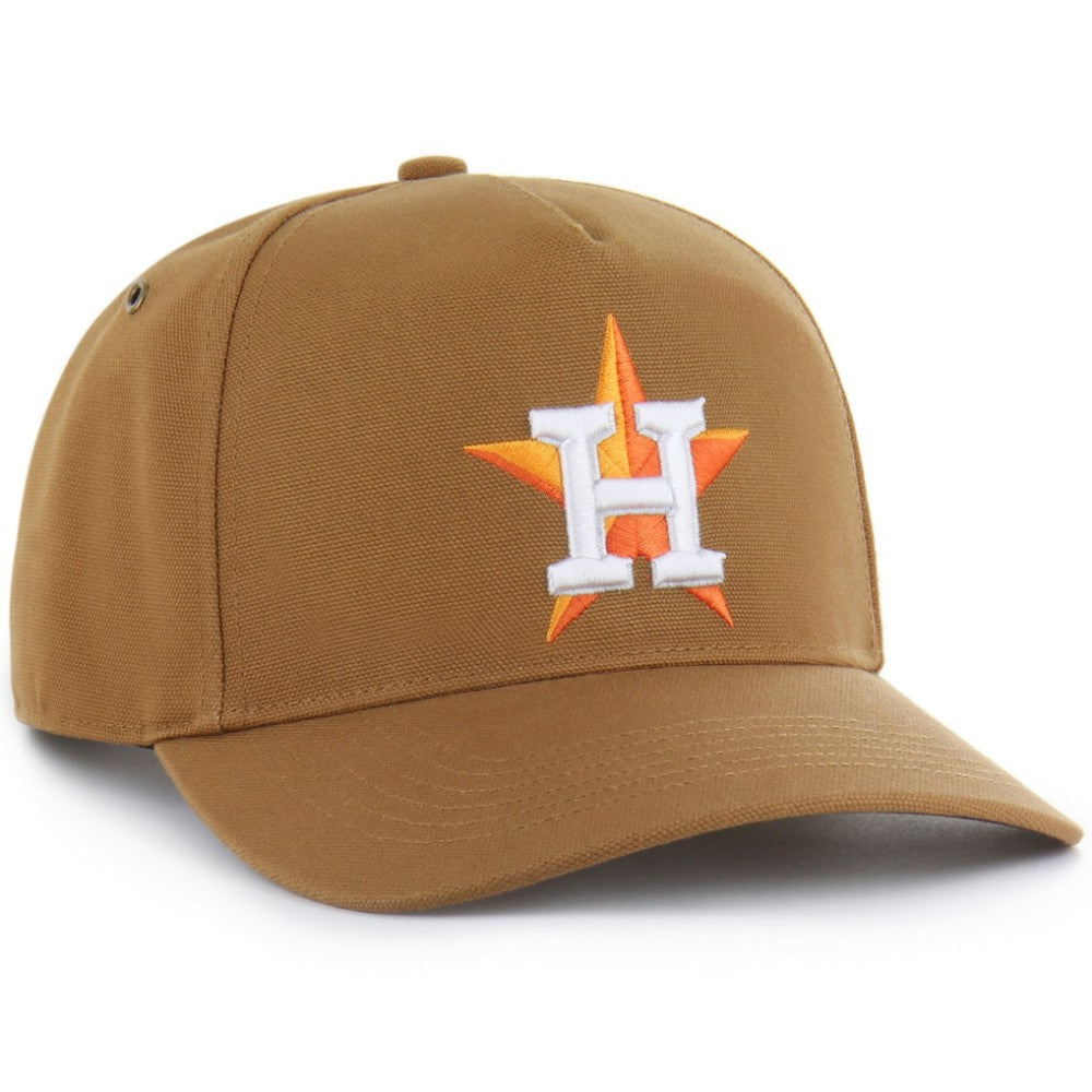 Houston Astros Carhartt x Hitch Adjustable Hat Brown