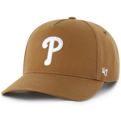 Philadelphia Phillies Carhartt x Hitch Adjustable Hat Brown