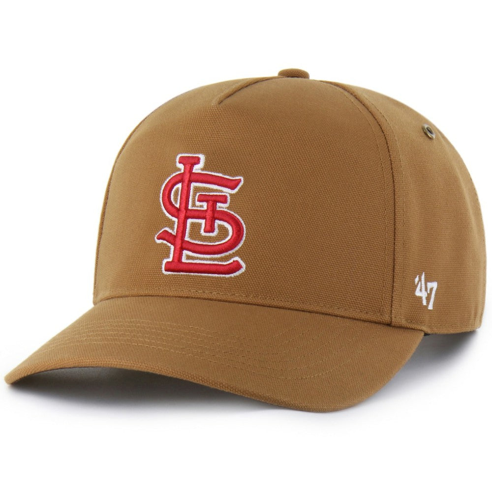 St. Louis Cardinals Carhartt x Hitch Adjustable Hat Brown