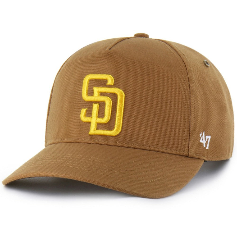 San Diego Padres Carhartt x Hitch Adjustable Hat Brown