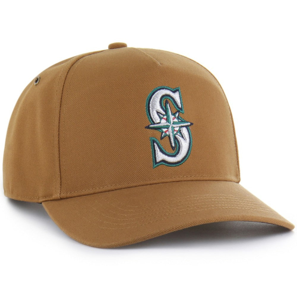 Seattle Mariners Carhartt x Hitch Adjustable Hat Brown