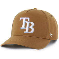 Tampa Bay Rays Carhartt x Hitch Adjustable Hat Brown