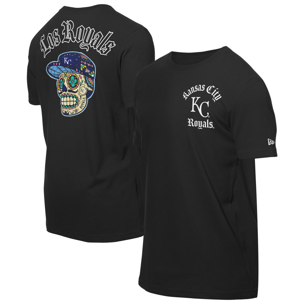 Kansas City Royals Sugar Skulls T-Shirt Black