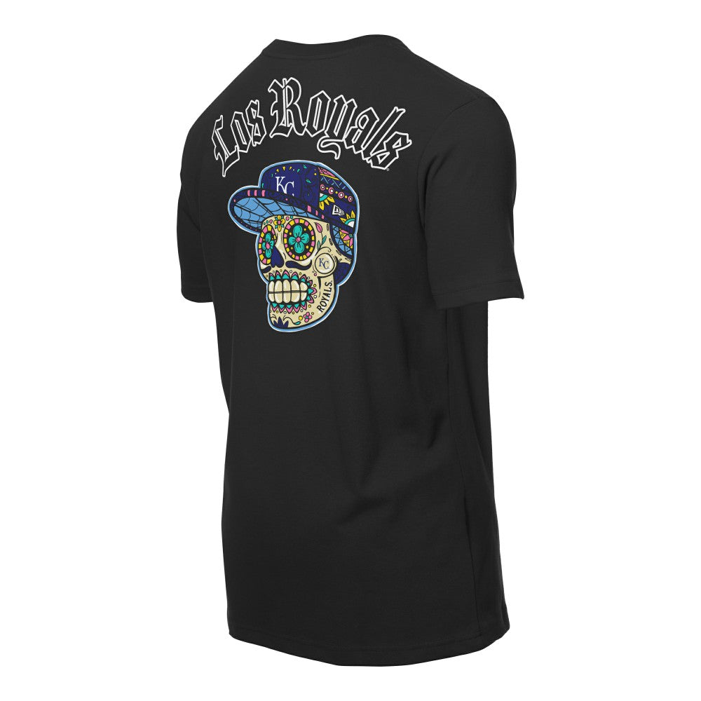 Kansas City Royals Sugar Skulls T-Shirt Black