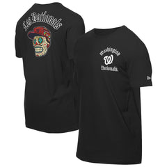Washington Nationals Sugar Skulls T-Shirt Black