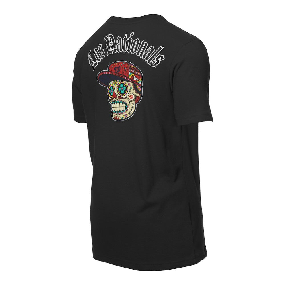 Washington Nationals Sugar Skulls T-Shirt Black