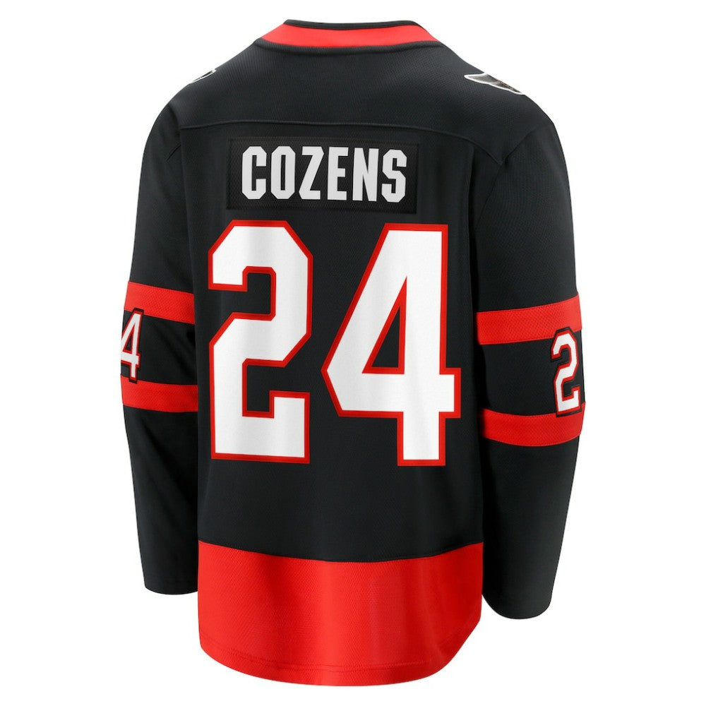Dylan Cozens Ottawa Senators Fanatics Home Breakaway Jersey - Black Jerseys