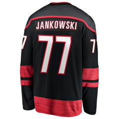 Mark Jankowski Carolina Hurricanes Fanatics Home Breakaway Jersey - Black Jerseys