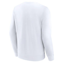 Alexander Ovechkin Washington Capitals Fanatics NHL All-Time Leading Goal Scorer The Great 895 Fleece Pullover Sweatshirt - White Sweatshirts
