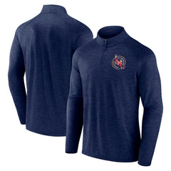 Alexander Ovechkin Washington Capitals Fanatics NHL All-Time Leading Goal Scorer GR8 895 Quarter-Zip Top - Navy Tops