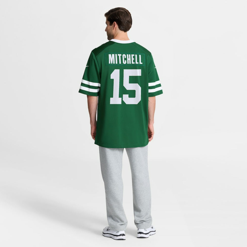 Adonai Mitchell New York Jets Team Game Jersey - Legacy Green outlet