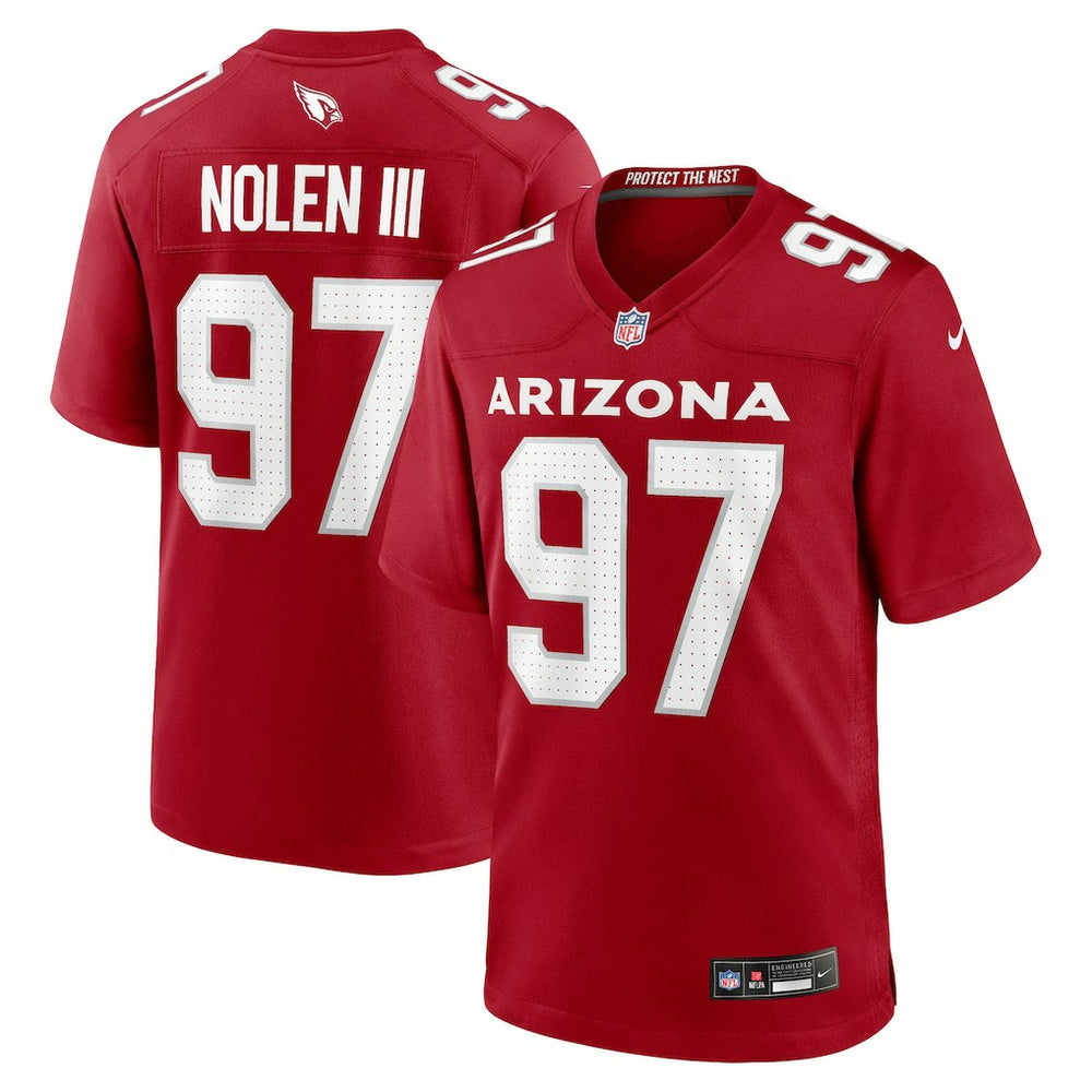 Walter Nolen Arizona Cardinals 2025 NFL Draft First Round Pick Game Jersey - Cardinal discount