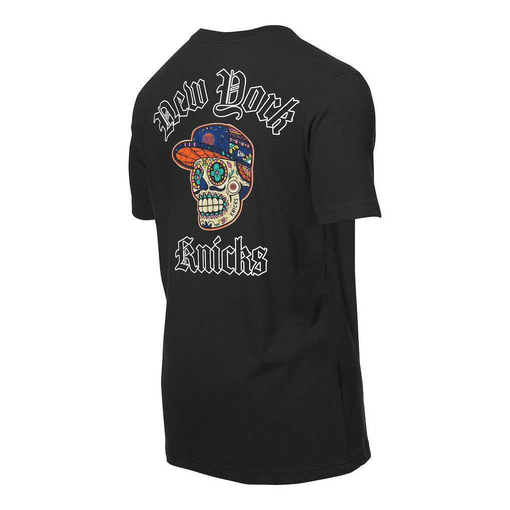 New York Knicks Sugar Skulls T-Shirt - Black shop