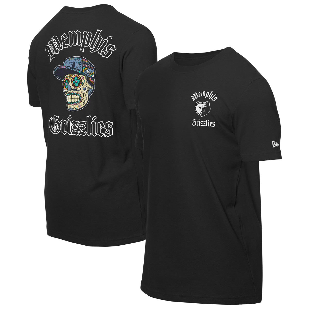 Memphis Grizzlies Sugar Skulls T-Shirt - Black sale