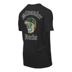 Milwaukee Bucks Sugar Skulls T-Shirt - Black outlet