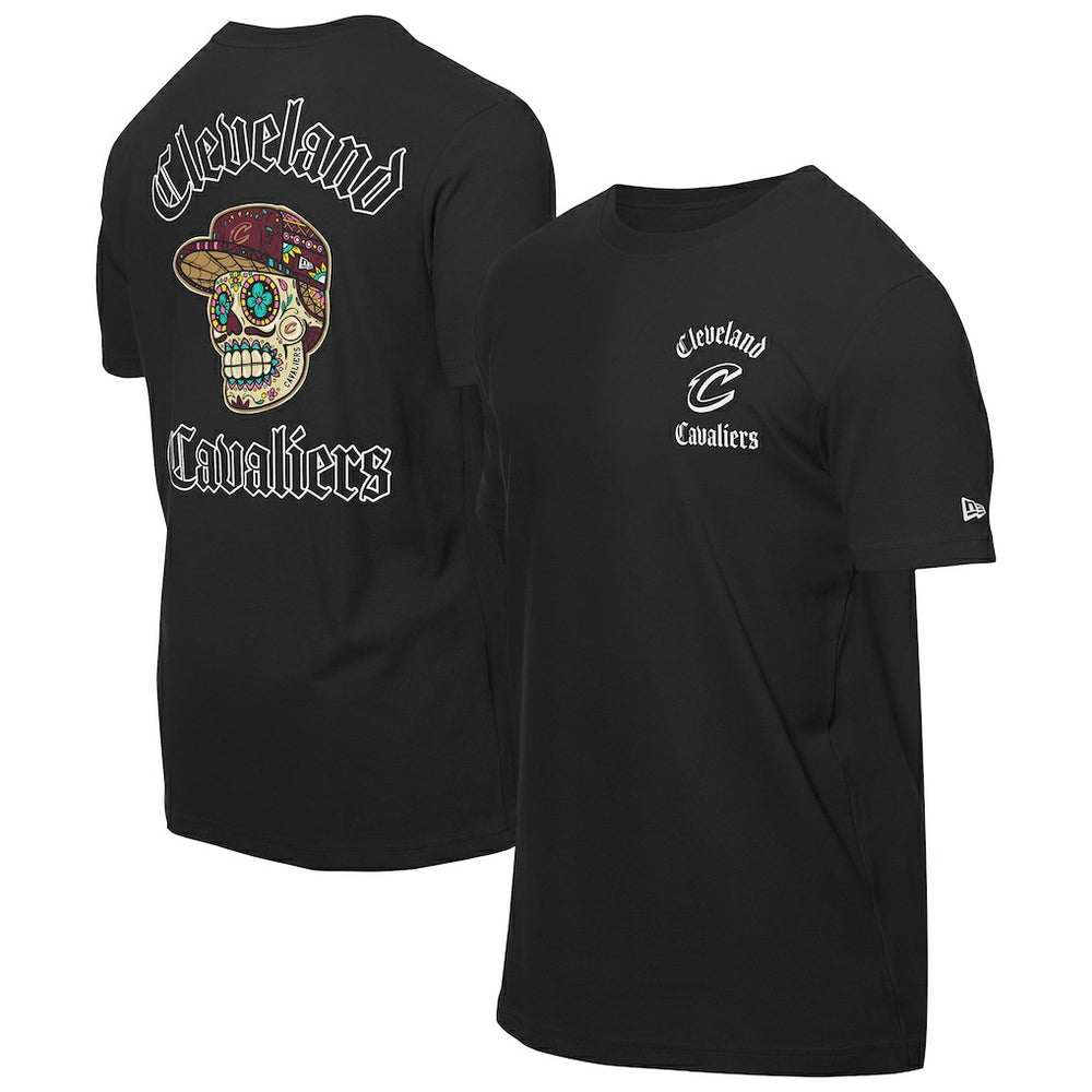Cleveland Cavaliers Sugar Skulls T-Shirt sale - Black cheap