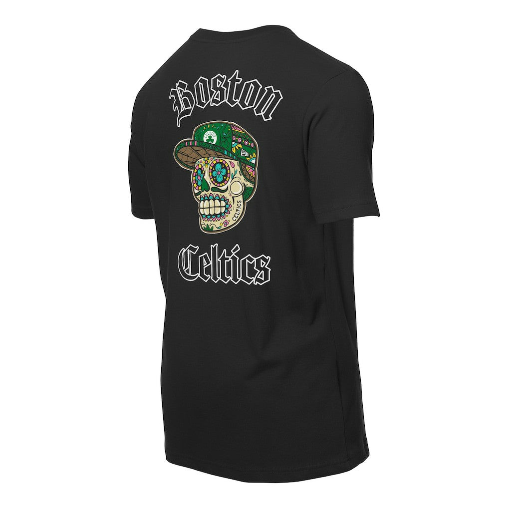 Boston Celtics Sugar Skulls T-Shirt - Black online