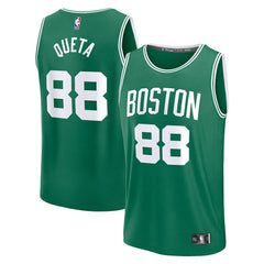 Neemias Queta Boston Celtics Fast Break Replica Player Jersey - Icon Edition - Kelly Green sale