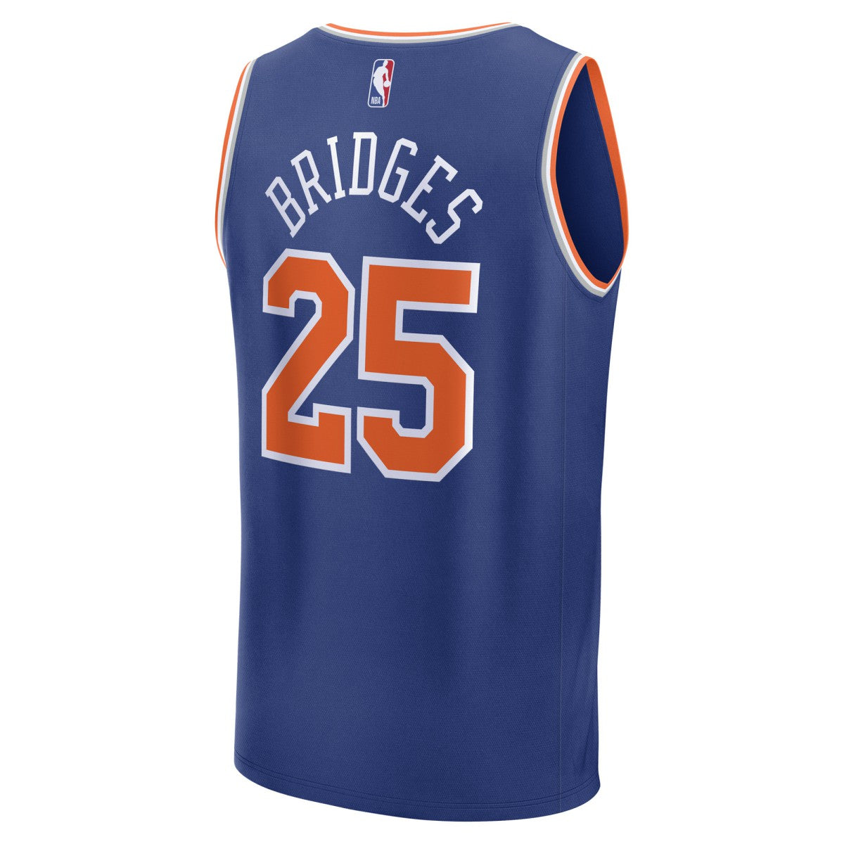 Mikal Bridges New York Knicks Fast Break Replica Player Jersey - Icon Edition - Blue shop