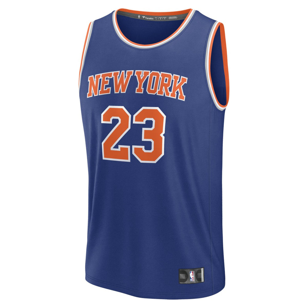 Mitchell Robinson New York Knicks Fast Break Replica Player Jersey - Icon Edition - Blue discount